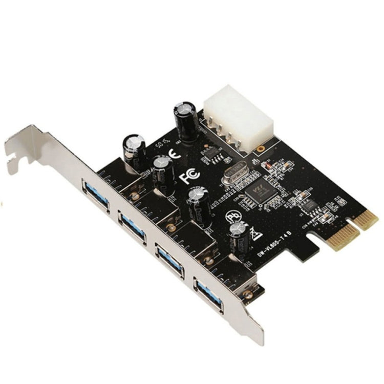4 พอร์ต USB 3.0 Pci Express การ์ดขยาย Pci-E Adapter