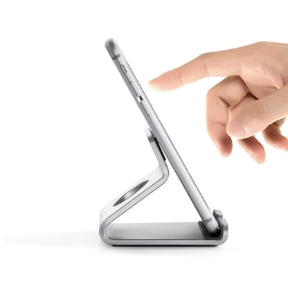 AP-4D อลูมิเนียมแบบพกพาโทรศัพท์มือถือขาตั้งแท็บเล็ต Home Office ชั้นวาง
