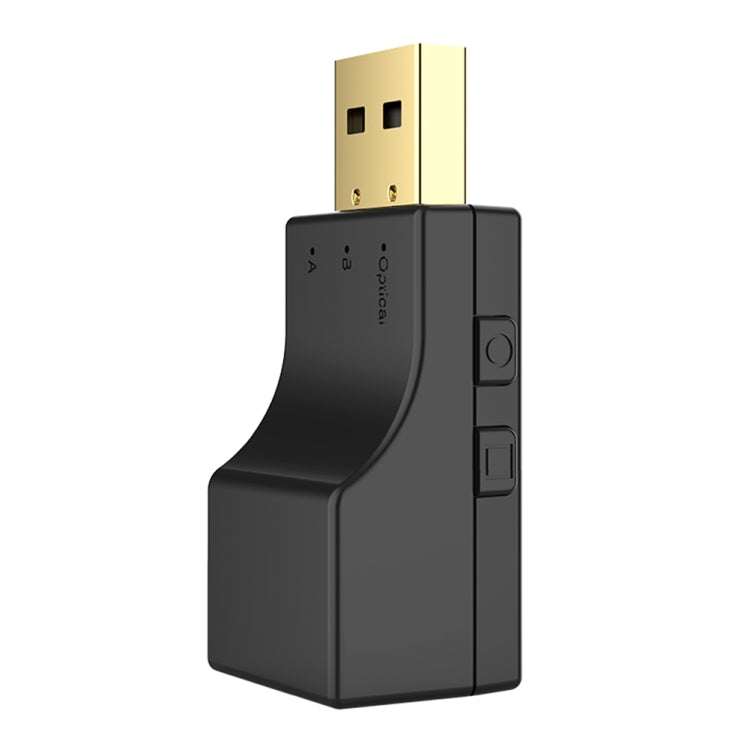 SW03 2 ใน 1 บลูทูธ 5.0 เครื่องส่งสัญญาณ USB + SPDIF Low Latency Optical อะแดปเตอร์ไร้สายสำหรับทีวี PC