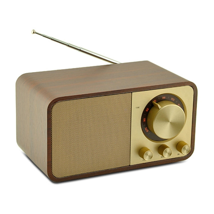 JY-66 ไม้ไร้สาย BT5.0 ลำโพงคลาสสิกย้อนยุควิทยุ FM รองรับ TF / U-Disk / AUX