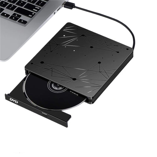 ภายนอก USB 3.0 เครื่องอ่าน DVD RW แบบพกพาเครื่องอ่านออปติคัลไดรฟ์