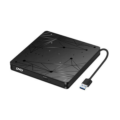 ภายนอก USB 3.0 เครื่องอ่าน DVD RW แบบพกพาเครื่องอ่านออปติคัลไดรฟ์