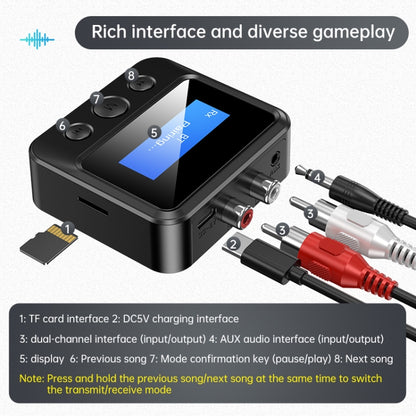C39S ตัวรับสัญญาณบลูทูธเครื่องส่งสัญญาณลำโพง RCA ถึงอะแดปเตอร์เสียงไร้สายขนาด 3.5 มม, C39S