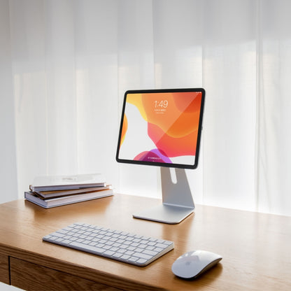 AP-7SM ที่วางแท็บเล็ตอลูมิเนียมอัลลอยด์แบบปรับแม่เหล็กได้สำหรับ iPad Pro 11 นิ้ว 2018/2020/2021