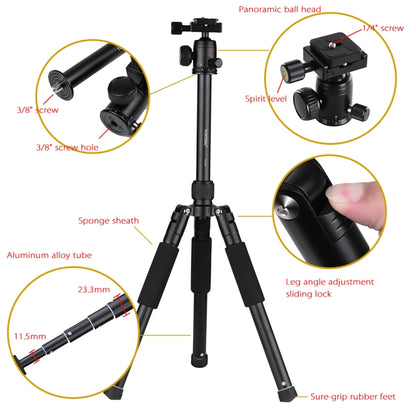 VCT-190 อลูมิเนียมขาตั้งกล้อง Monopod พร้อมหัวบอล, VCT-190