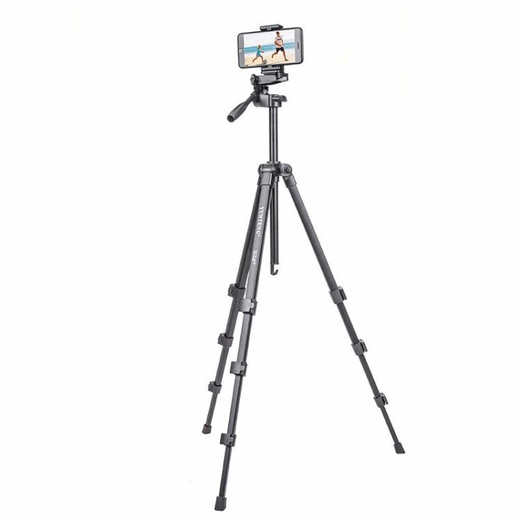 YUNTENG VCT-618 ขาตั้งกล้องอลูมิเนียมพร้อมหัว Damping, VCT-618
