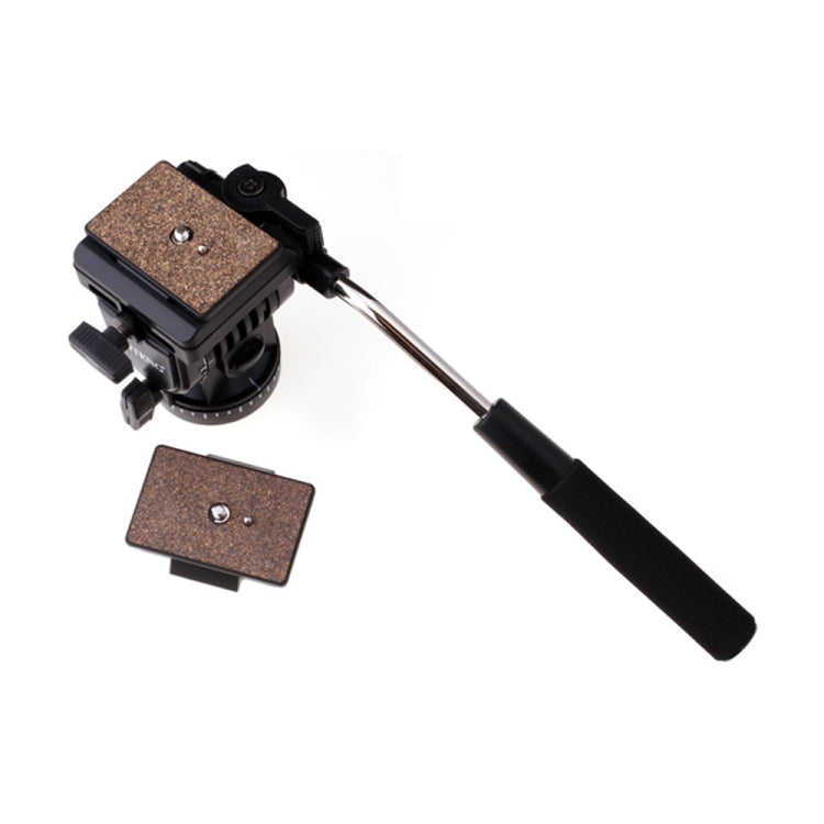 YUNTENG YT-950 Heavy Duty ขาตั้งกล้อง Action Fluid Drag Head พร้อม Quick Mount Plate, YT-950
