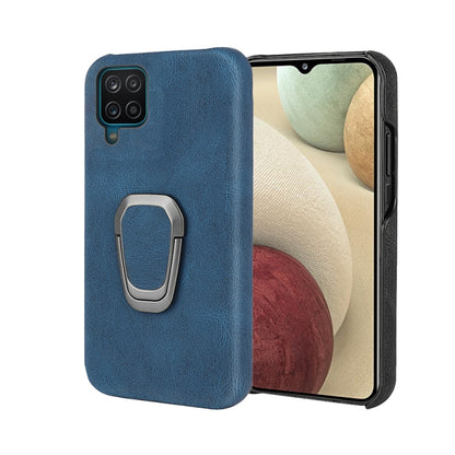 ที่วางแหวนเคสโทรศัพท์ PU สำหรับ Samsung Galaxy A12, For Samsung Galaxy A12