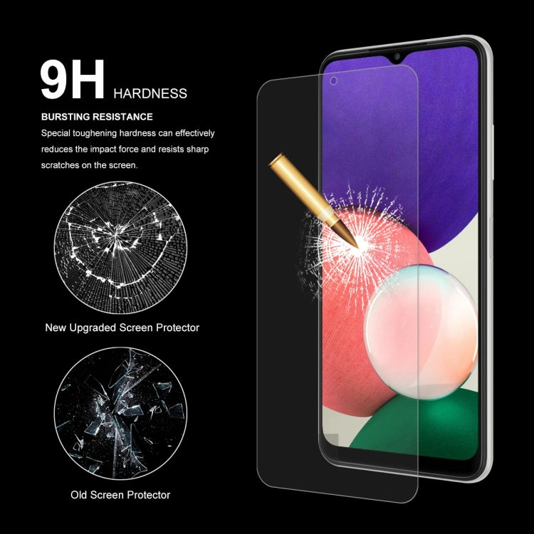 10 ชิ้นสำหรับ Samsung Galaxy A32 5G ENKAY HatPrince 0.26mm 9H 2.5D ฟิล์มกระจกนิรภัยขอบโค้ง, 10 PCS