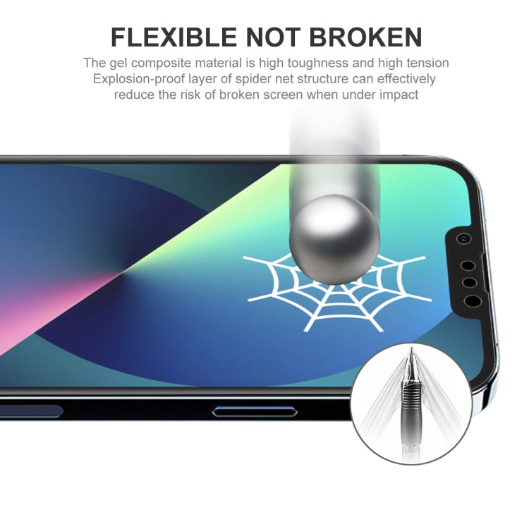 ENKAY ฟิล์มไฮโดรเจลป้องกันการระเบิดแบบเต็มกาวสำหรับ iPhone 13/13 Pro, For iPhone 13 / 13 Pro