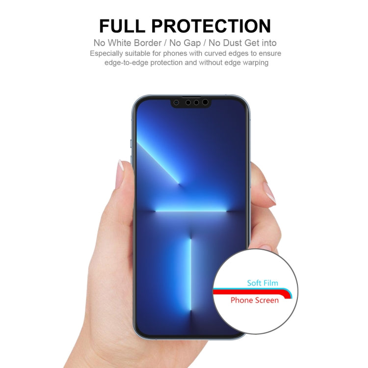 2 ชิ้น ENKAY ฟิล์มไฮโดรเจลป้องกันการระเบิดแบบเต็มกาวสำหรับ iPhone 13 Pro Max, For iPhone 13 Pro Max(2 PCS)