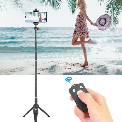 Yunteng YT-9928 3 in 1 ขาตั้งกล้องแบบใช้มือถือ, Monopod Selfie Stick, ชัตเตอร์ระยะไกล Bluetooth สำหรับสมาร์ทโฟนทุกรุ่น