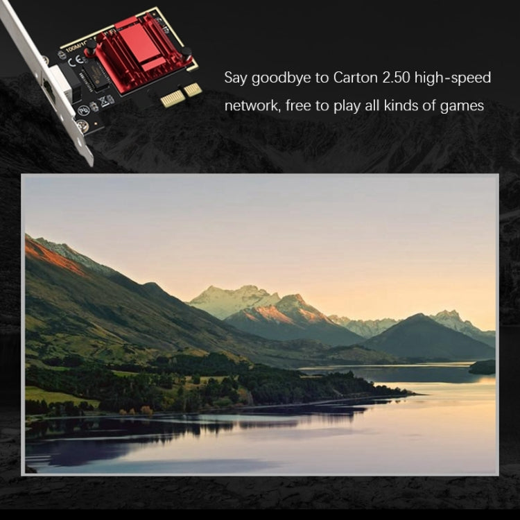 การ์ดเครือข่ายเกมคอมพิวเตอร์ Gigabit 2.5G