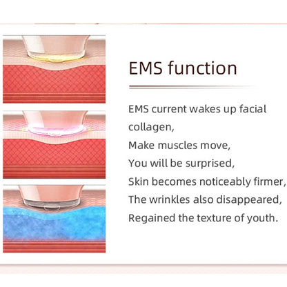 K-SKIN OP9910 EMS Anti-Aging RF Skin Lifting Face Massager สำหรับ Home เทคโนโลยี EMS ปรับได้ 3 ระดับริ้วรอยกำจัด