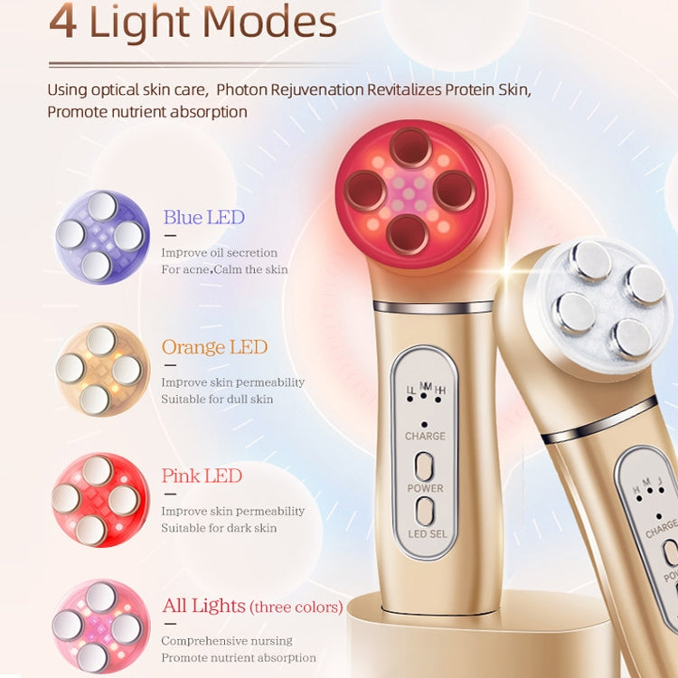 K-SKIN OP9910 EMS Anti-Aging RF Skin Lifting Face Massager สำหรับ Home เทคโนโลยี EMS ปรับได้ 3 ระดับริ้วรอยกำจัด