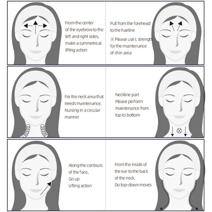 K-SKIN OP9910 EMS Anti-Aging RF Skin Lifting Face Massager สำหรับ Home เทคโนโลยี EMS ปรับได้ 3 ระดับริ้วรอยกำจัด