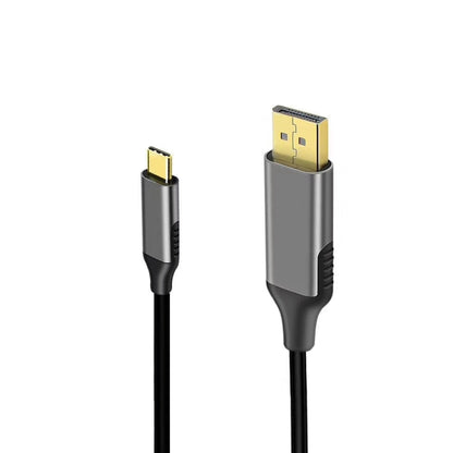 สายเคเบิล 4K 60HZ USB-C / Type-C เป็น DisplayPort ความยาวสายเคเบิล: 1.8 ม