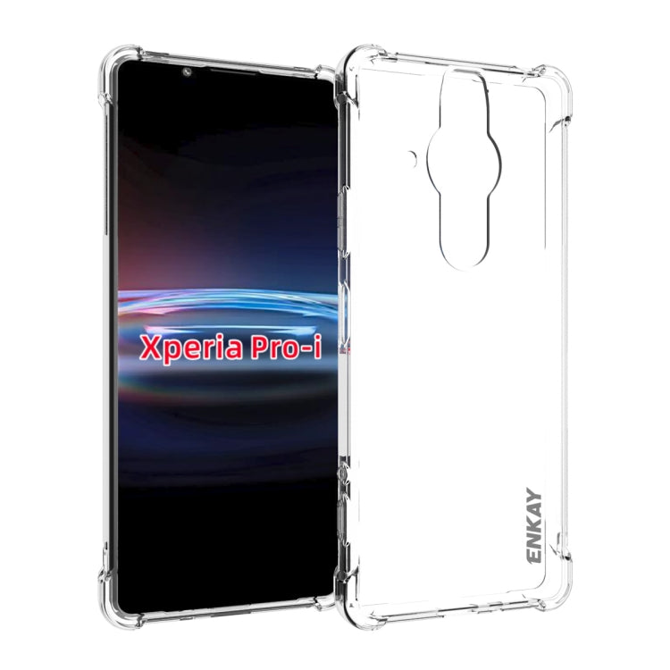 สำหรับ Sony Xperia Pro-I ENKAY เคสกันกระแทก TPU แบบใส, For Sony Xperia Pro-I
