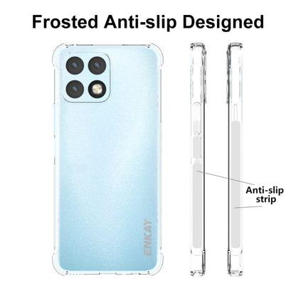 สำหรับเกียรติยศ X30i ENKAY เคสกันกระแทก TPU ใส, For Honor X30i