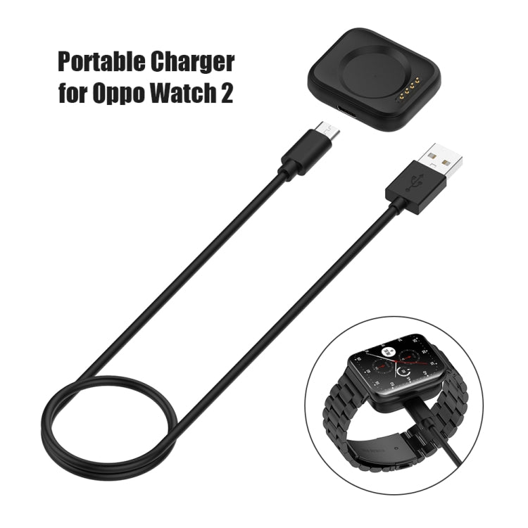 สำหรับแท่นชาร์จไร้สาย OPPO Watch 2 พร้อมสายเคเบิลยาว 1 ม