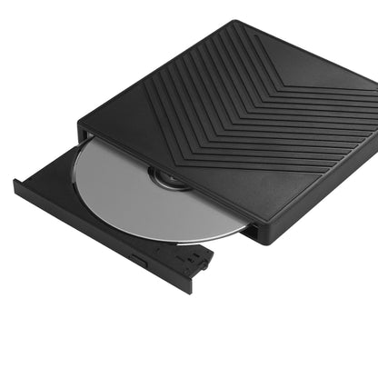 เครื่องบันทึกซีดีและดีวีดี 6-in-1 ออปติคัลไดรฟ์ USB 3.0 ภายนอก