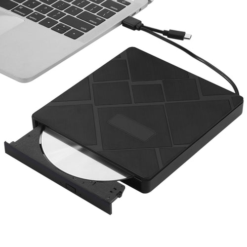 USB 3.0 Type-C เครื่องเล่น DVD เครื่องเขียนซีดี ROM +/-RW Optical Reader Writer