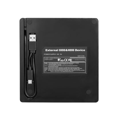 USB 3.0 Type-C เครื่องเล่น DVD เครื่องเขียนซีดี ROM +/-RW Optical Reader Writer