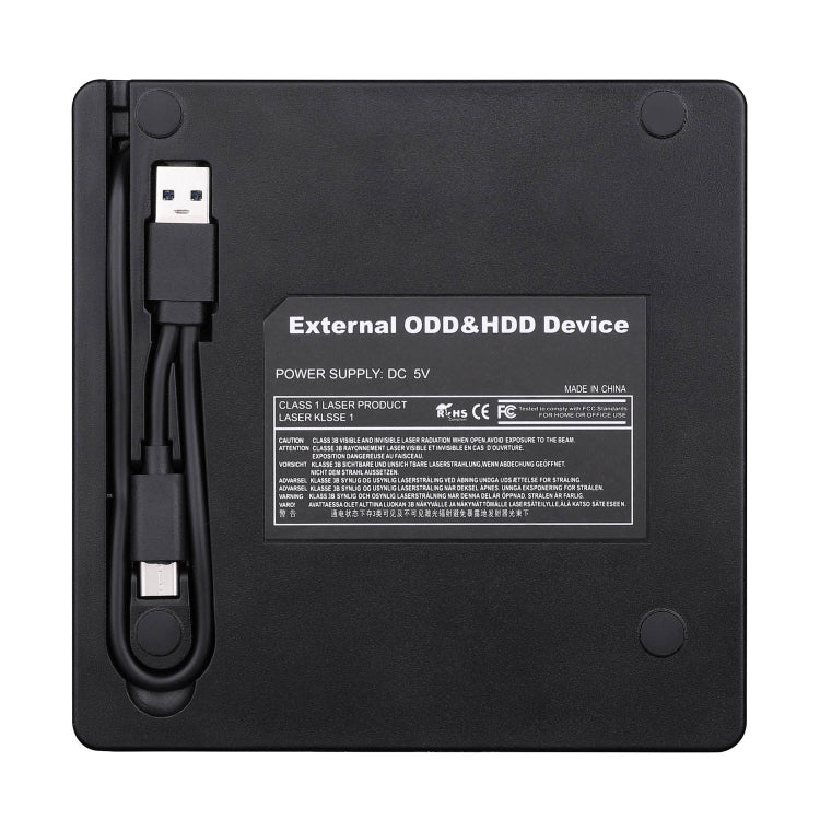 ภายนอก USB 3.0 Type-C ไดรฟ์ซีดีเครื่องบันทึกดีวีดี DVD-RW DVD ROM Player, T788