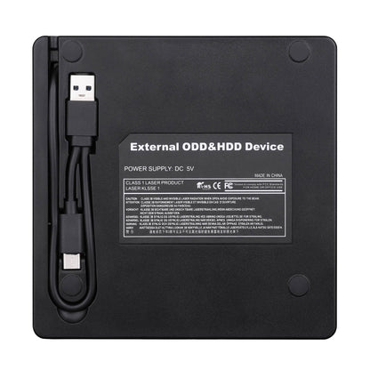 ภายนอก USB 3.0 Type-C ไดรฟ์ซีดีเครื่องบันทึกดีวีดี DVD-RW DVD ROM Player, T788
