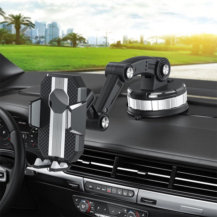 แดชบอร์ดรถ 360 องศาที่วางโทรศัพท์มือถือ Universal กระจกดูดคัพ Mount Mount, Mobile Phone Holder