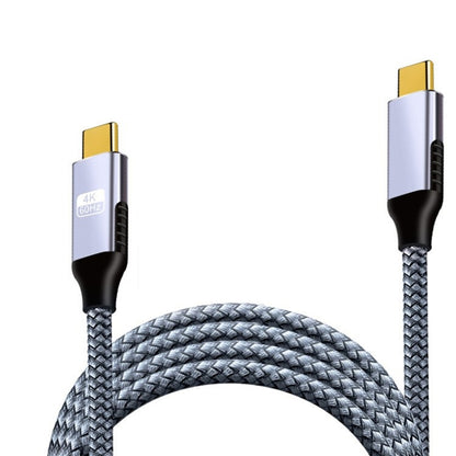 สายชาร์จเร็ว Type-C ถึง Type-C ยาว 2 ม. 100W 4K 60Hz