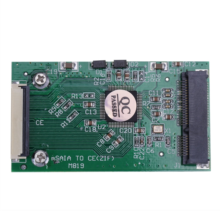 มินิ PCI-E SATA mSATA SSD ถึง 40 พิน 1.8 นิ้ว ZIF CE SSD การ์ดแปลง