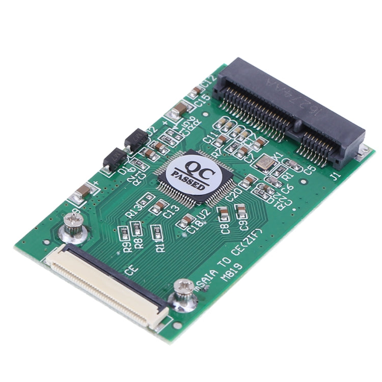 มินิ PCI-E SATA mSATA SSD ถึง 40 พิน 1.8 นิ้ว ZIF CE SSD การ์ดแปลง