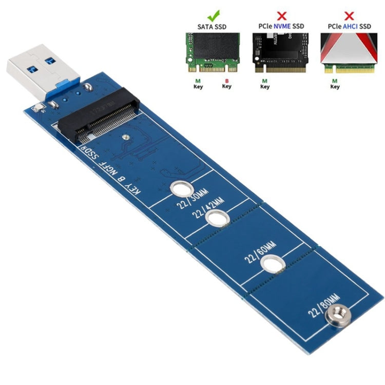 M.2 SSD เป็นตัวแปลงเครื่องอ่านการ์ด USB 3.0 NGFF