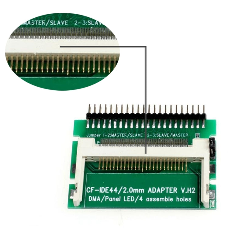 CF เป็น IDE Notebook 44 Pin 2.5IDE การ์ดแปลงฮาร์ดดิสก์อิเล็กทรอนิกส์