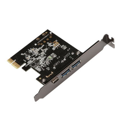 USB 3.1 ประเภท-C PCIe ถึง Type-C และประเภท A 3.0 การ์ดขยาย USB PCI Express Riser การ์ด