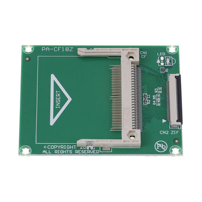การ์ดหน่วยความจำ CF ขนาดกะทัดรัด 1.8 นิ้ว 50 พินเป็นการ์ดอะแดปเตอร์ HDD SSD ZIF / CE