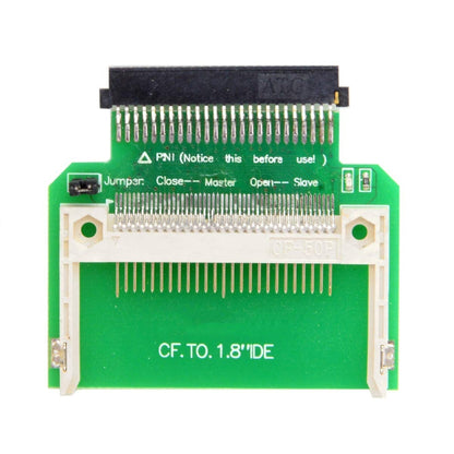 CF Memory Compact Flash Card ถึง 50 Pin 1.8 นิ้ว Ide Hard Drive SSD Adapter