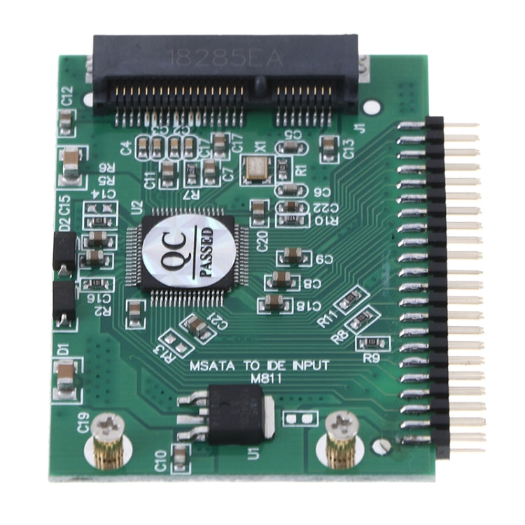 mSATA SSD เป็นอะแดปเตอร์ IDE 44 พิน การ์ดแปลง mSATA IDE
