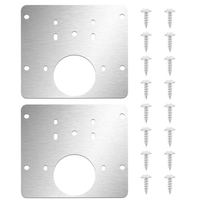 แผ่นซ่อมบานพับตู้ แผ่นซ่อมบานพับสแตนเลส, Hinge Repair