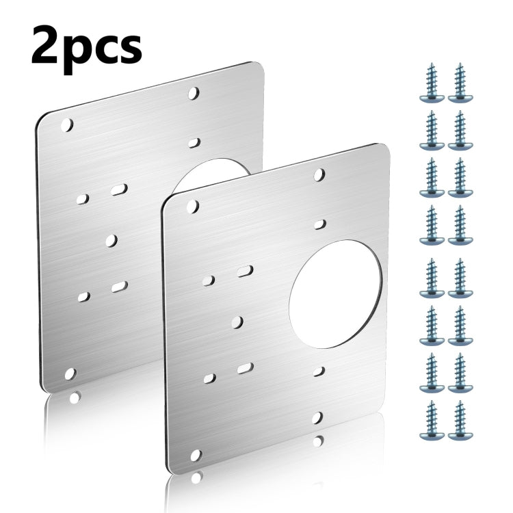 แผ่นซ่อมบานพับตู้ แผ่นซ่อมบานพับสแตนเลส, Hinge Repair