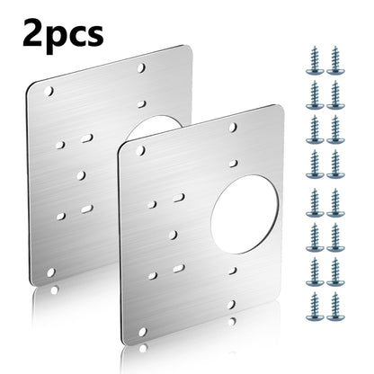 แผ่นซ่อมบานพับตู้ แผ่นซ่อมบานพับสแตนเลส, Hinge Repair
