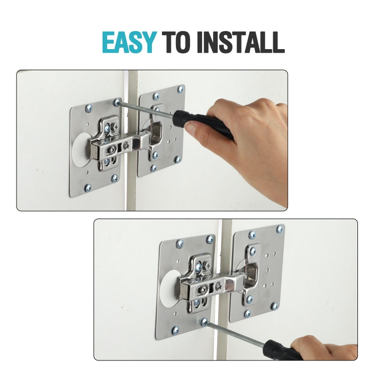 แผ่นซ่อมบานพับตู้ แผ่นซ่อมบานพับสแตนเลส, Hinge Repair