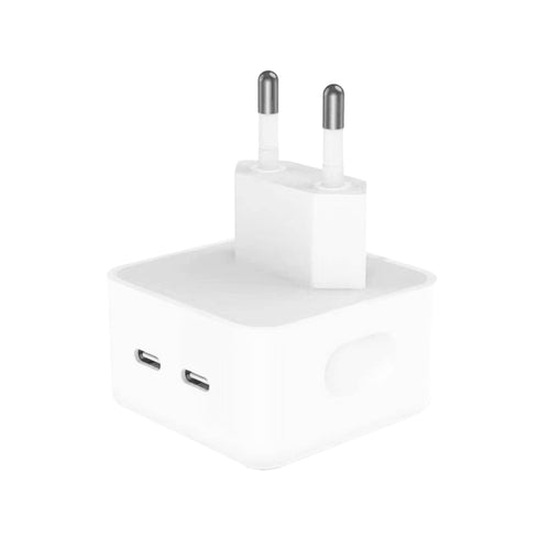PD 35W พอร์ต USB-C / Type-C คู่ที่ชาร์จสำหรับ iPhone / iPad Series, ปลั๊ก EU, EU Plug