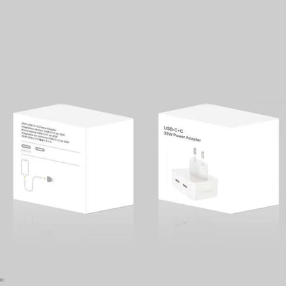 PD 35W พอร์ต USB-C / Type-C คู่ที่ชาร์จสำหรับ iPhone / iPad Series, ปลั๊ก EU, EU Plug