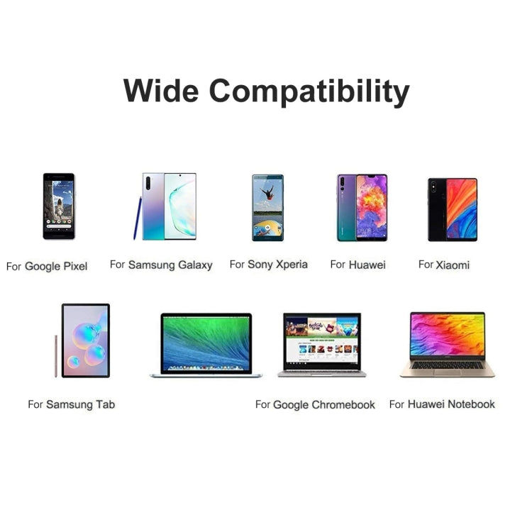 ENKAY ENK-AT106 USB-C / Type-C ถึง 3.5 มม. เสียง + Type-C หูฟังและอะแดปเตอร์ชาร์จสายเคเบิลข้อมูล