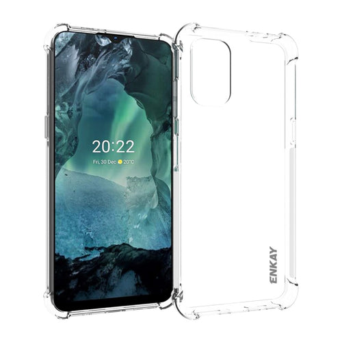 สำหรับ Nokia G21 / G11 ENKAY เคสโทรศัพท์ TPU แบบใสกันกระแทก, For Nokia G21 / G11
