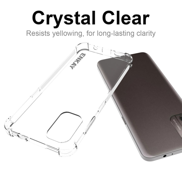 สำหรับ Nokia G21 / G11 ENKAY เคสโทรศัพท์ TPU แบบใสกันกระแทก, For Nokia G21 / G11