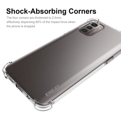 สำหรับ Nokia G21 / G11 ENKAY เคสโทรศัพท์ TPU แบบใสกันกระแทก, For Nokia G21 / G11