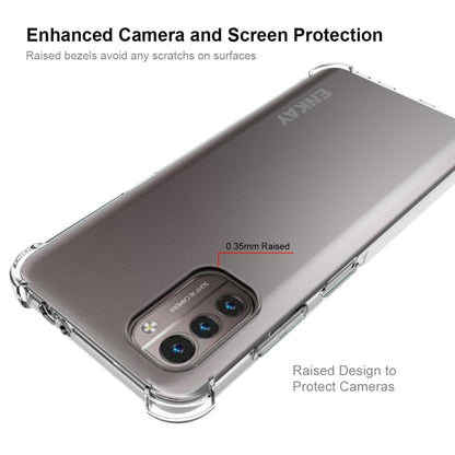 สำหรับ Nokia G21 / G11 ENKAY เคสโทรศัพท์ TPU แบบใสกันกระแทก, For Nokia G21 / G11